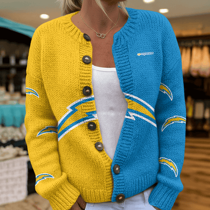 LAC x NFL Cardigan Sweatshirt With Button v1  DatND DVT