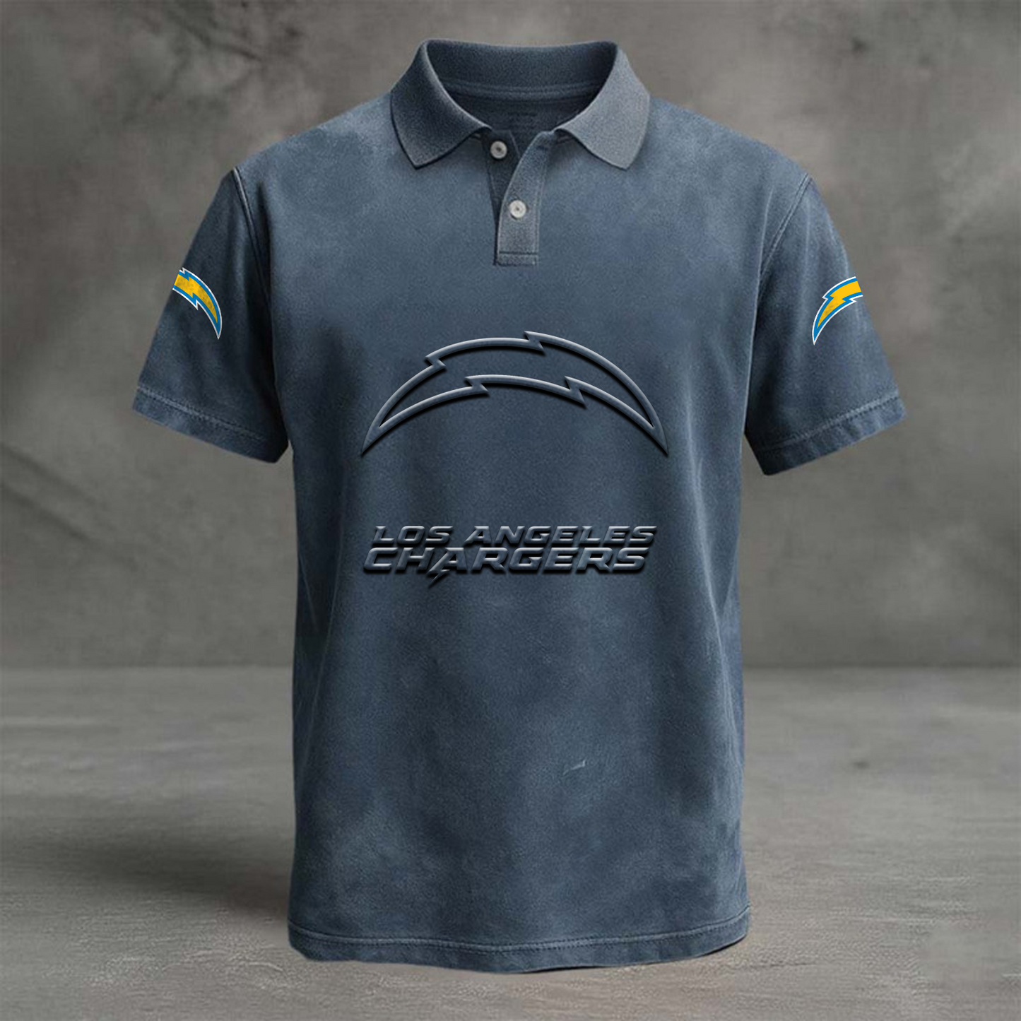 LAC x NFL Embossed Polo Shirt DATND TANTD
