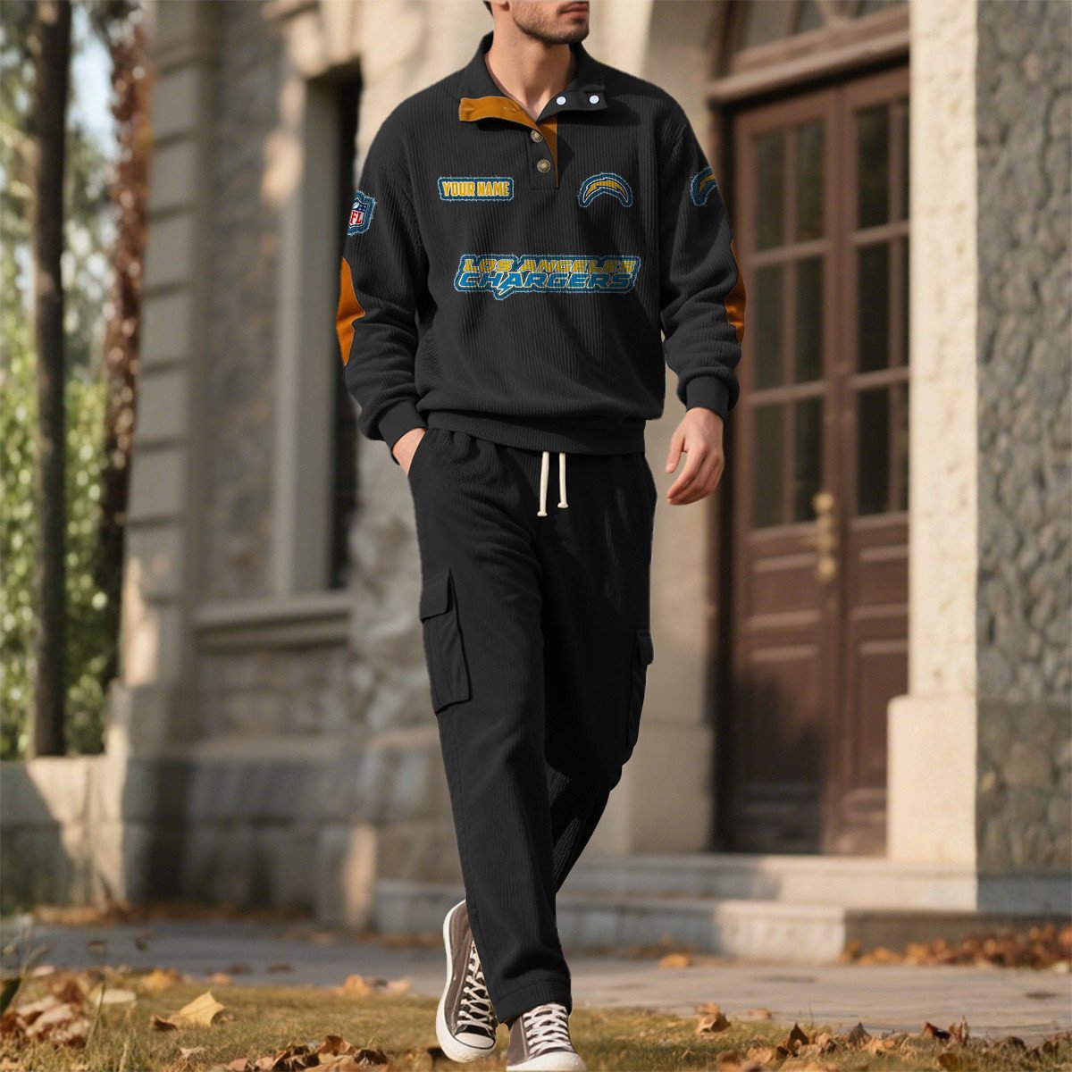 LAC x NFL Men's Corduroy Sweatshirt 1011 DatND DVT