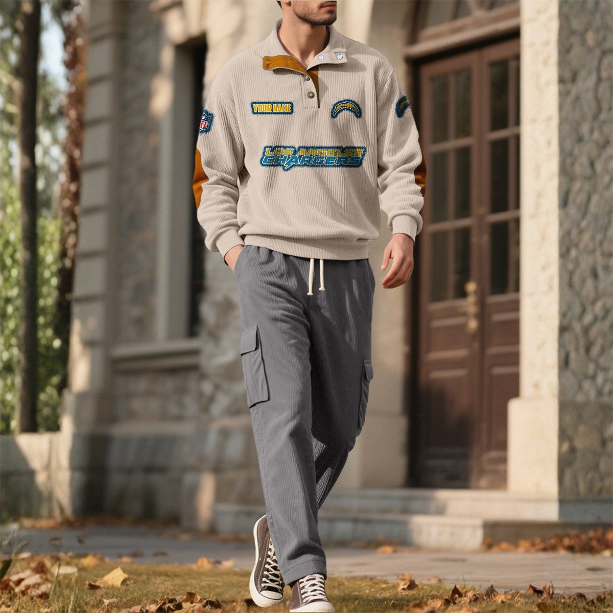 LAC x NFL Men's Corduroy Sweatshirt 1011 DatND DVT