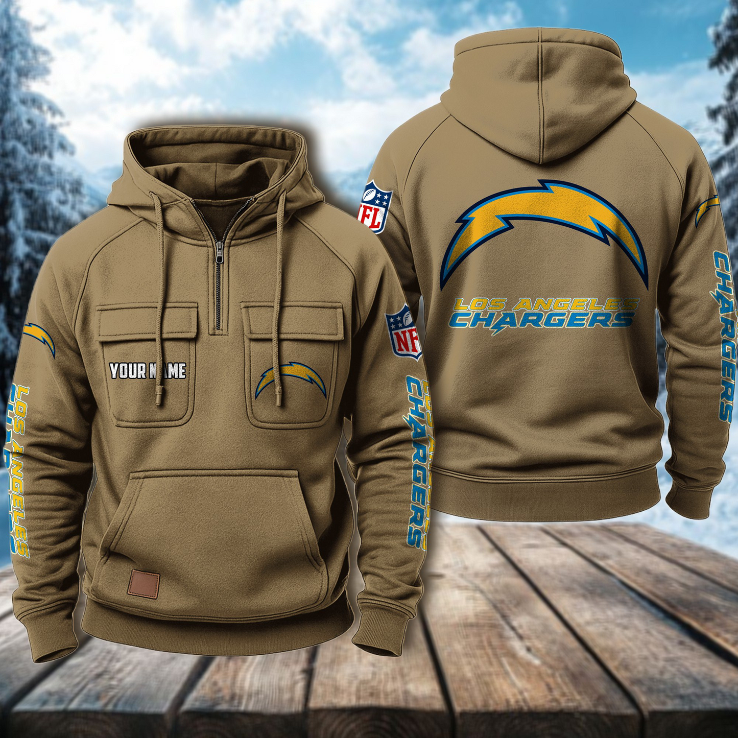 LAC x NFL Premium Hoodie DATND TANTD
