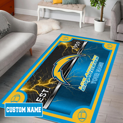 LAC x NFL Rug DATND TANTD