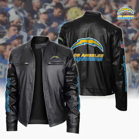 LAC x NFL Sport Leather Jacket DATND TANTD
