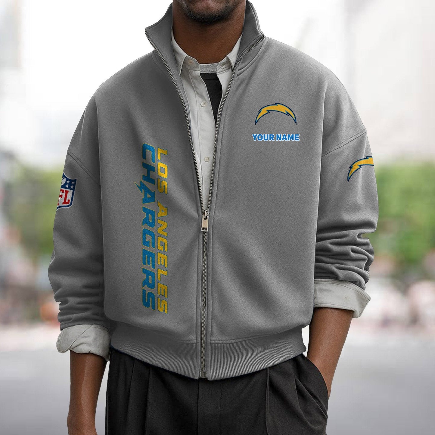 LAC x NFL Sweatshirt Full Zip DATND TANTD