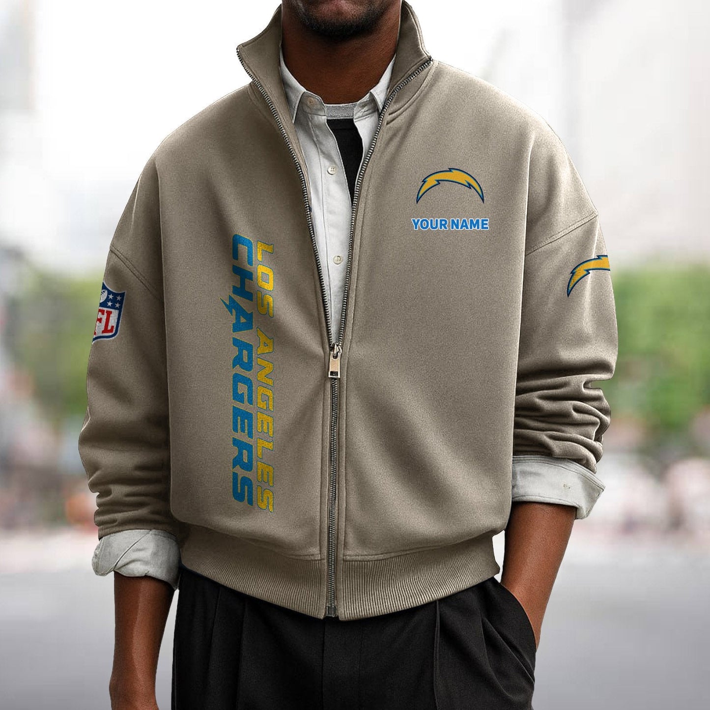 LAC x NFL Sweatshirt Full Zip DATND TANTD