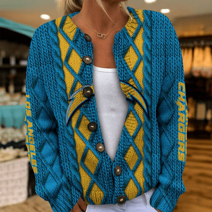 LAC x NFL Women's Cardigan Sweater DatND DVT