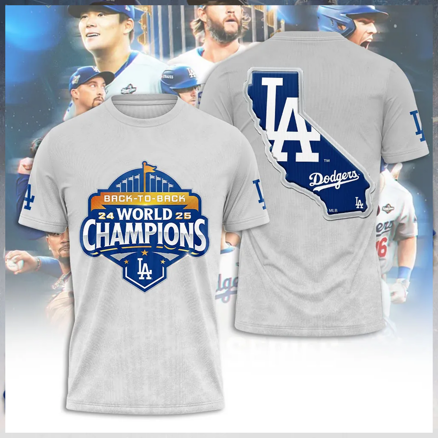 LAD x MLB 3D Apparel V11 DATND TANTD