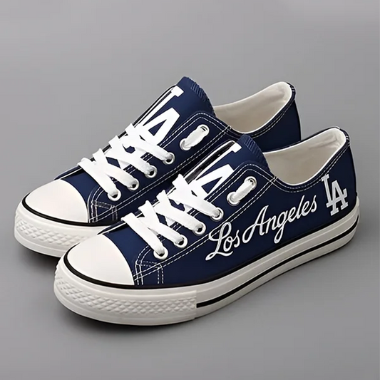 LAD x MLB Casual Printed Low-Top Canvas Shoes Unisex V3 DATND TANTD