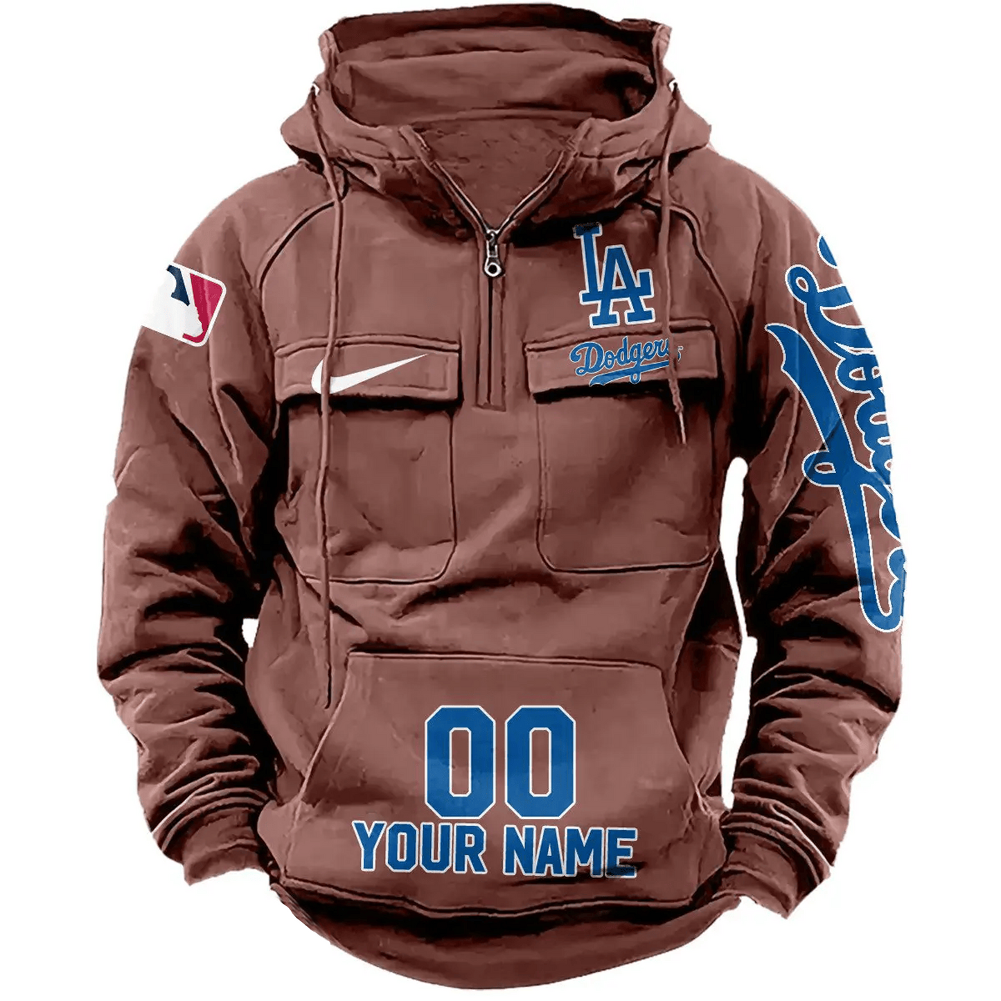 LAD x MLB Vintage Men Hoodie DATND TANTD