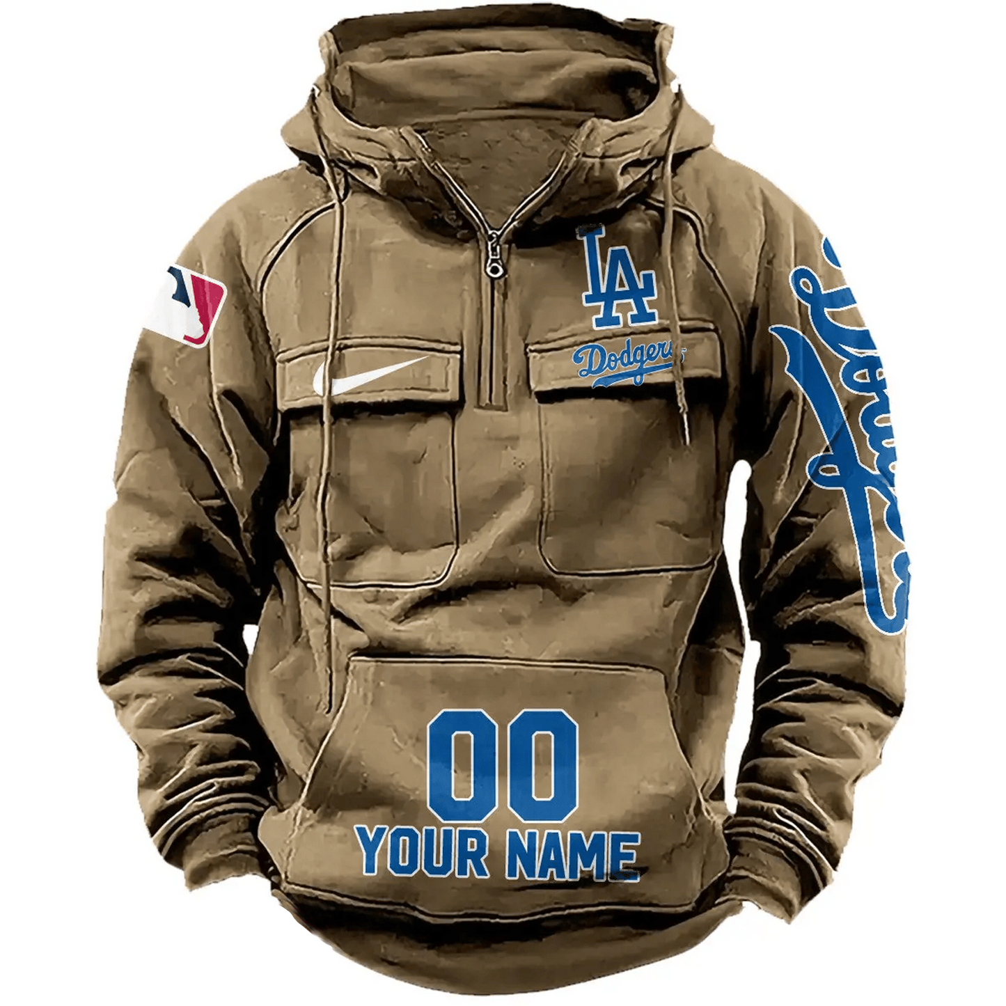 LAD x MLB Vintage Men Hoodie DATND TANTD