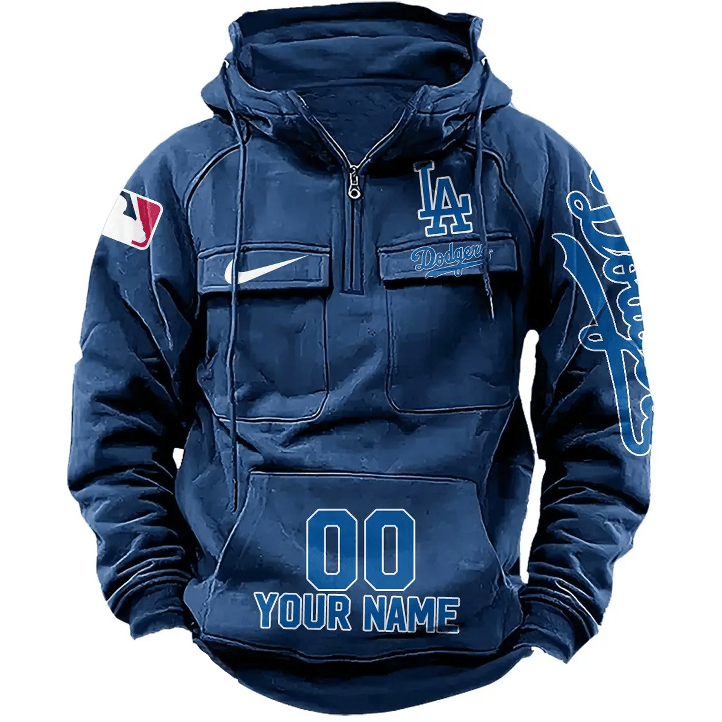 LAD x MLB Vintage Men Hoodie DATND TANTD