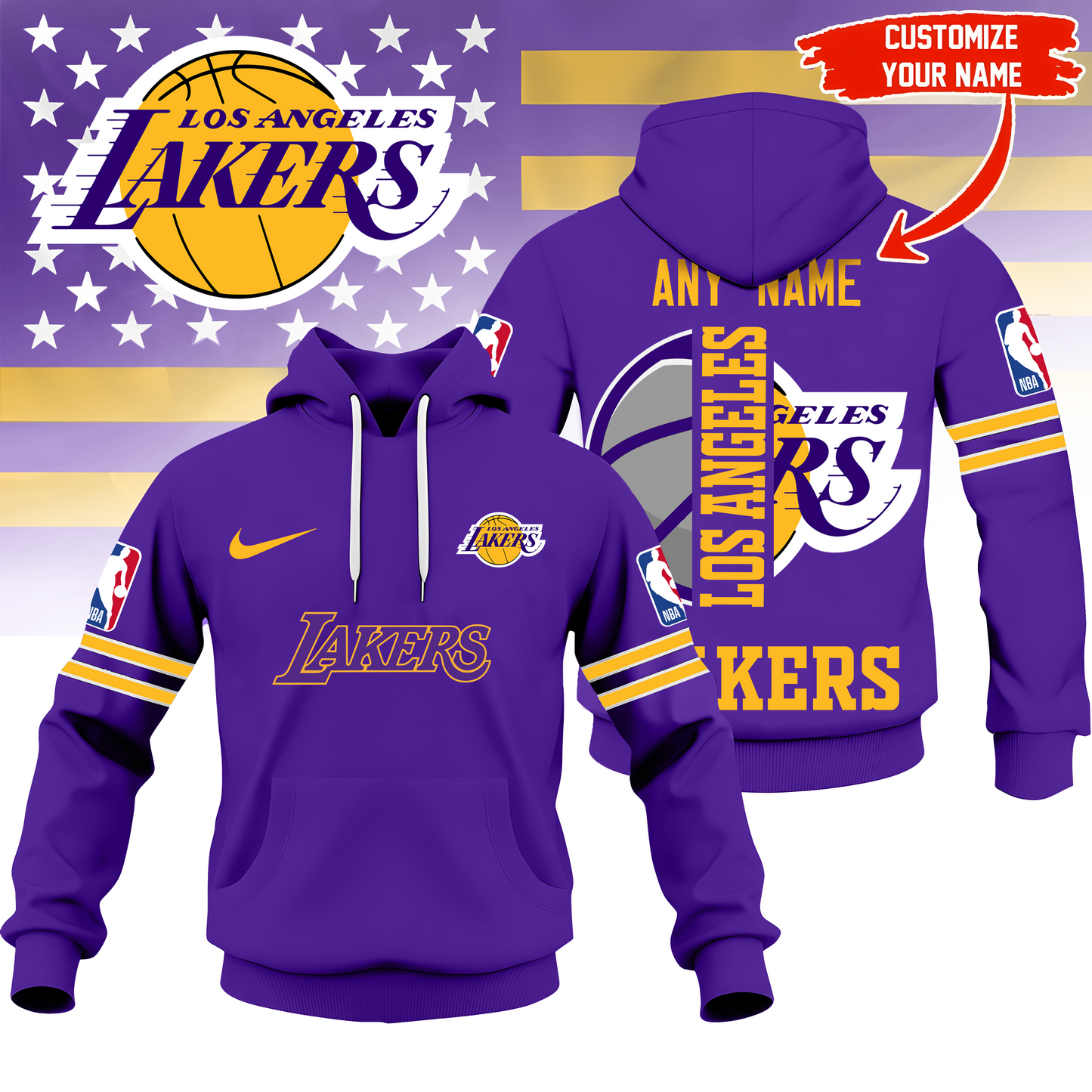 LAL Premium NBA Fan Hoodie DDT HLPHUONG