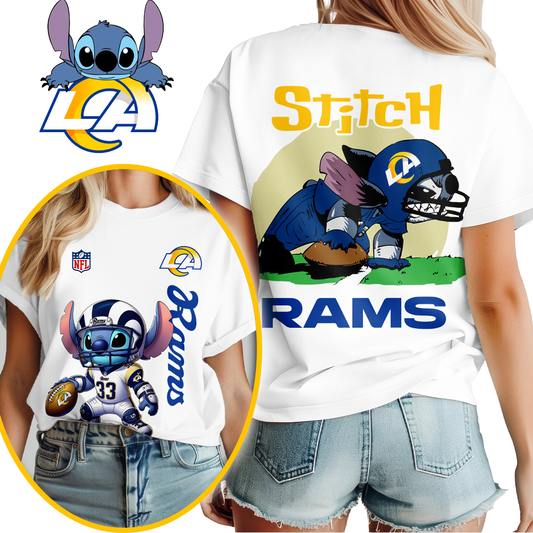 LAR Premium NFL Stitch Shirt DDT CTND