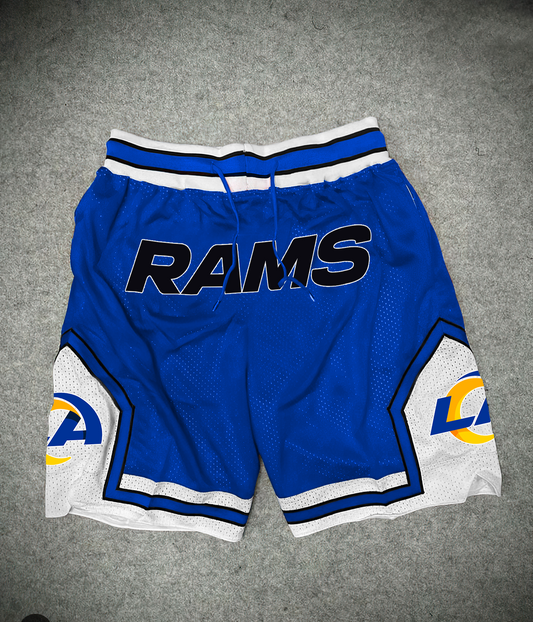 LAR V3 Premium NFL Short Pants For Men DDT TTV