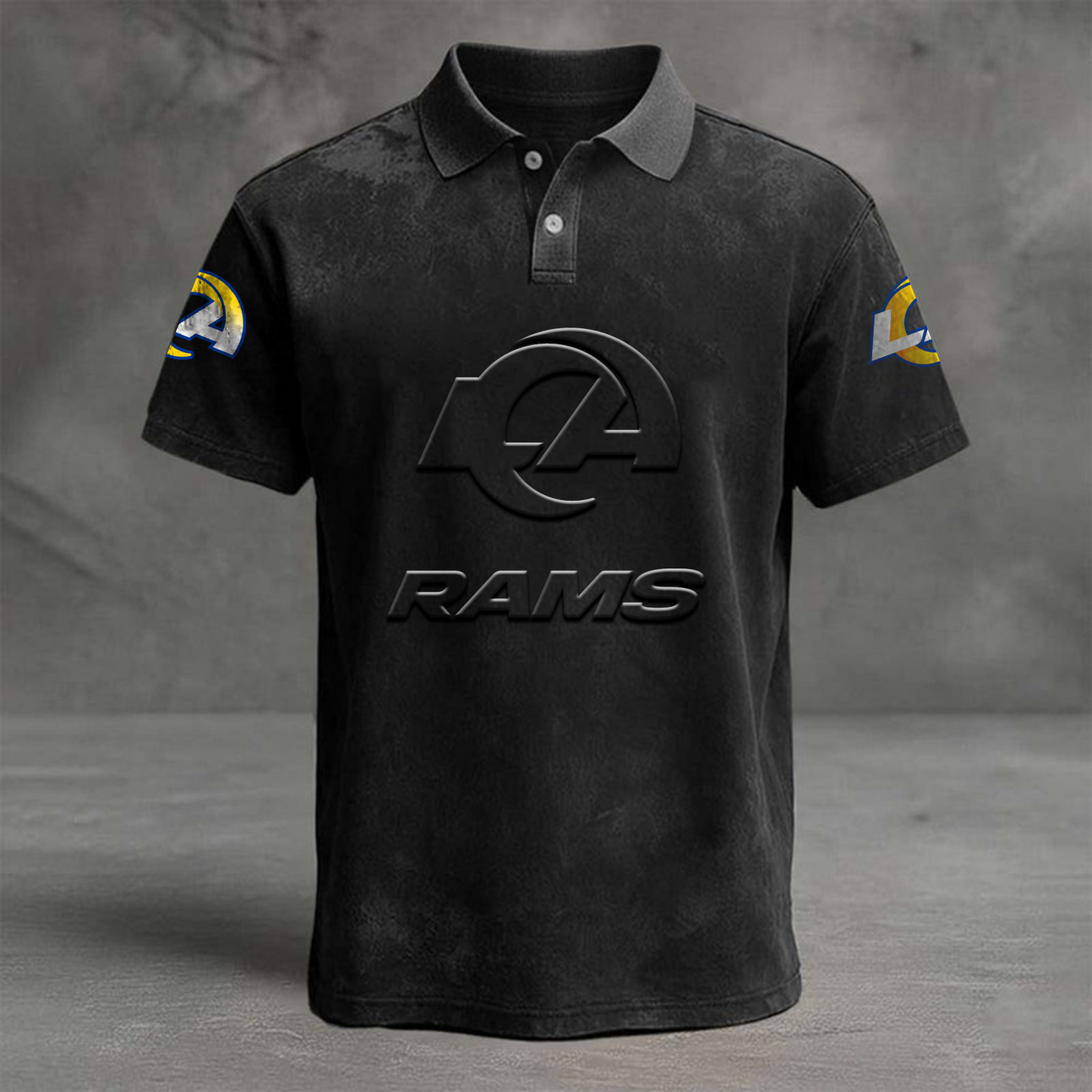 LAR x NFL Embossed Polo Shirt DATND TANTD