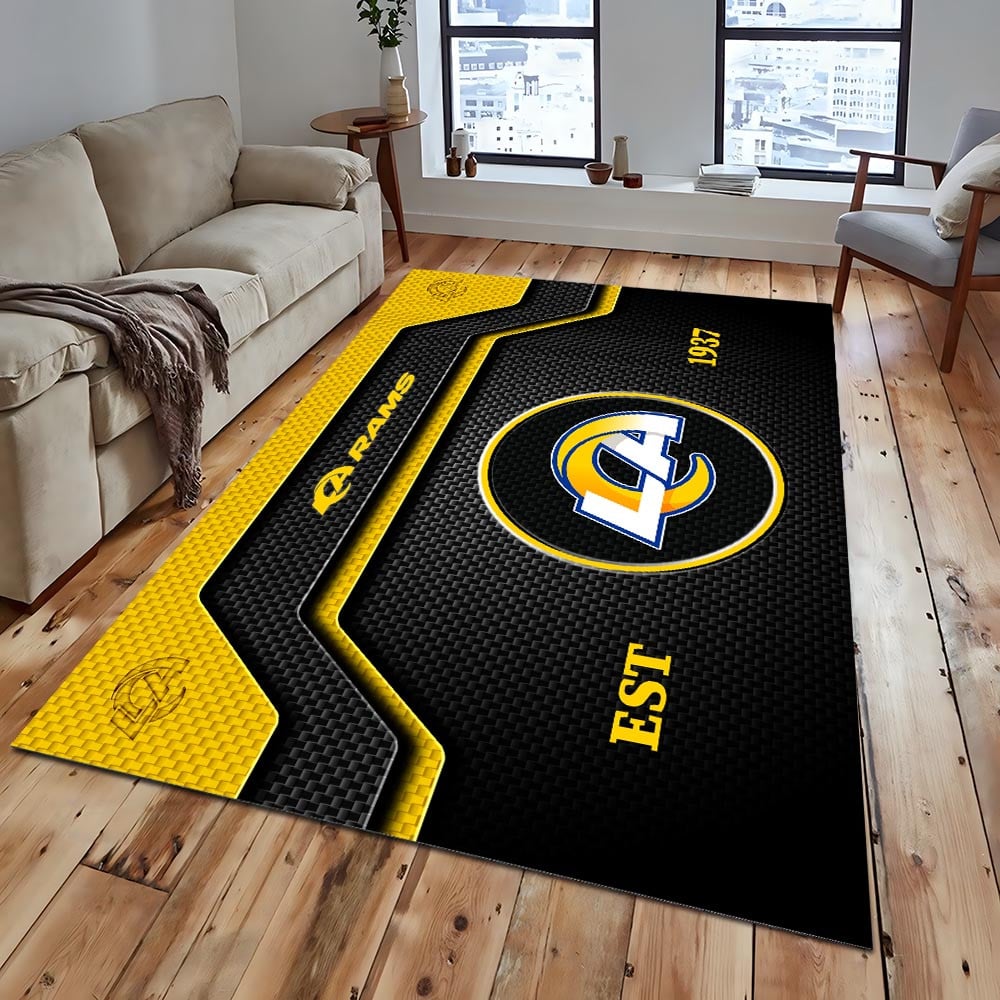 LAR x NFL Modern Sports Living Room Rug DatND DVT
