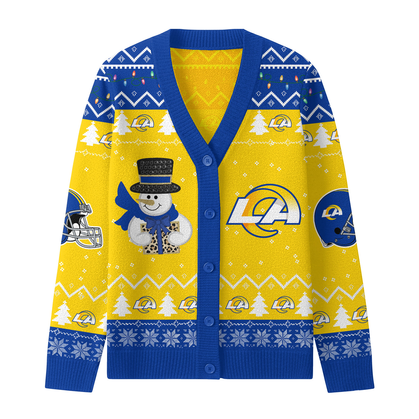 LAR x NFL Premium Knitted Cardigan Jacket DDT CTND