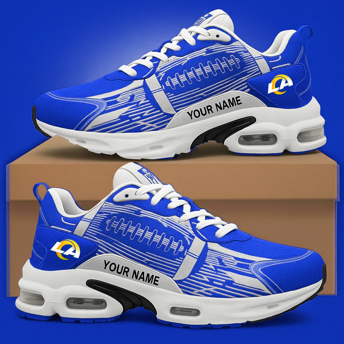 LAR x NFL Sport Sneakers Limited Edition DATND TANTD 101125