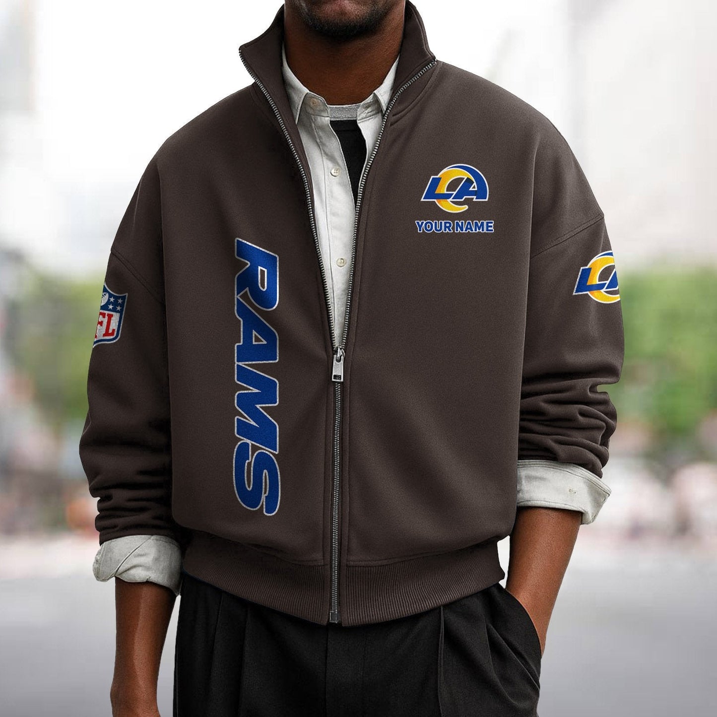 LAR x NFL Sweatshirt Full Zip DATND TANTD