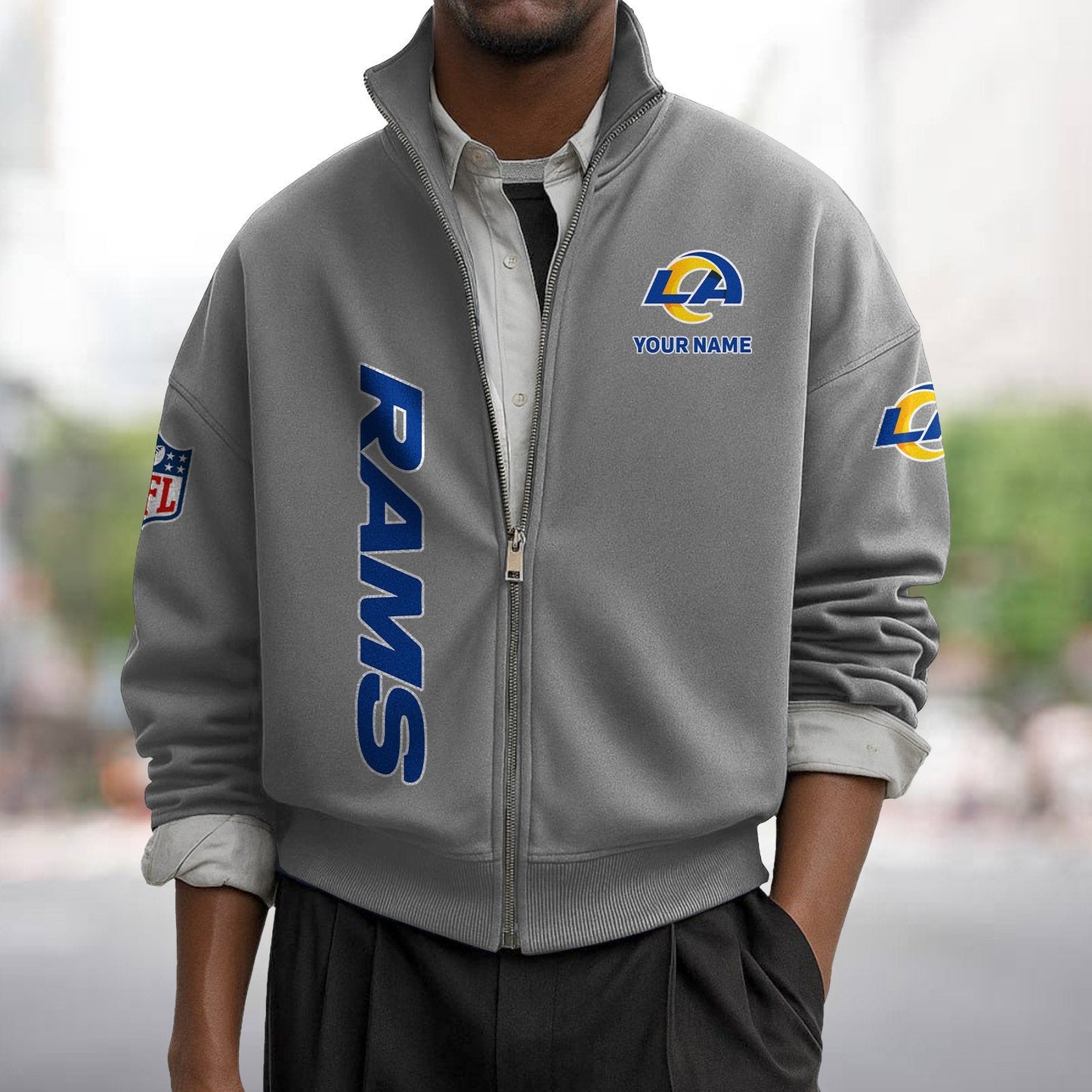 LAR x NFL Sweatshirt Full Zip DATND TANTD