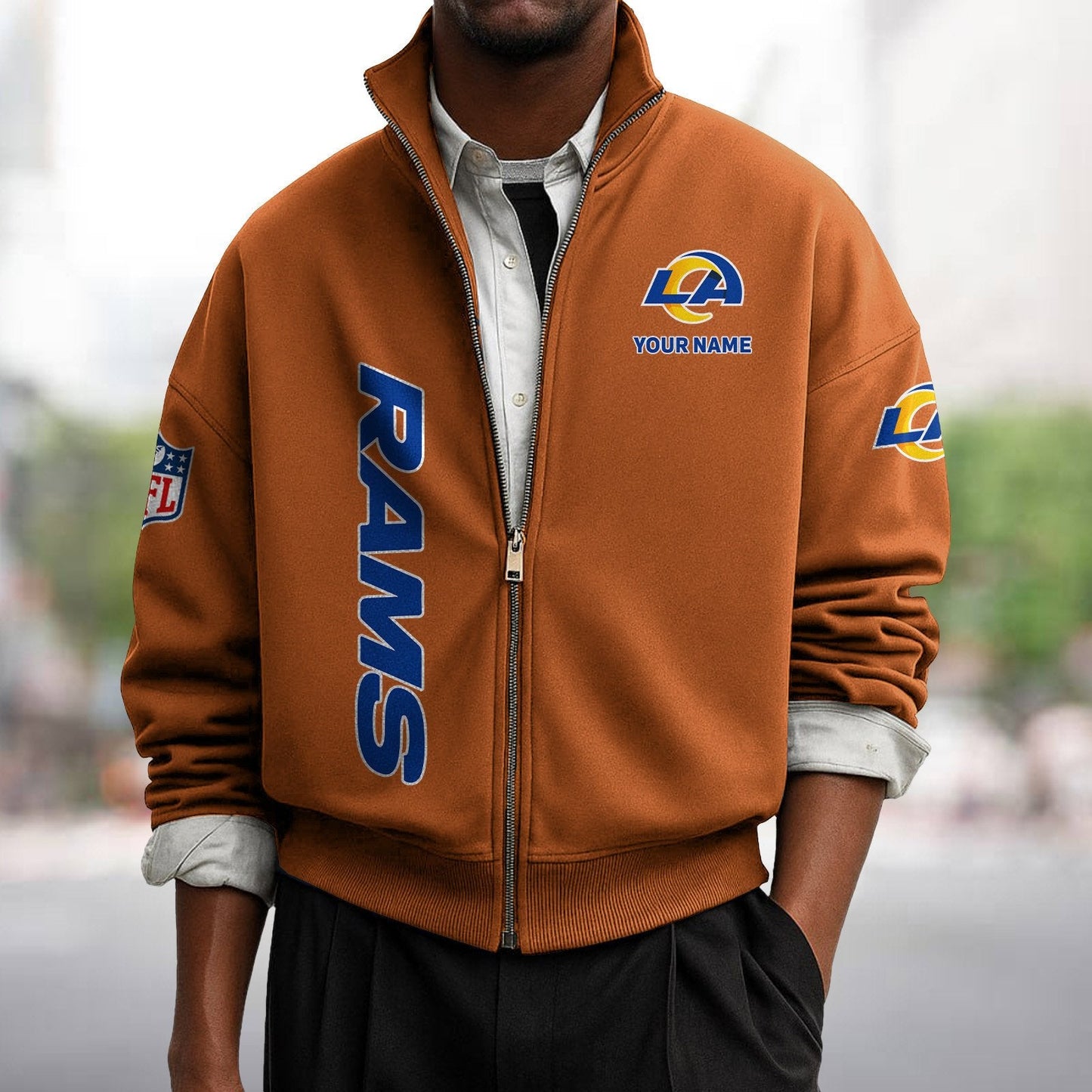 LAR x NFL Sweatshirt Full Zip DATND TANTD