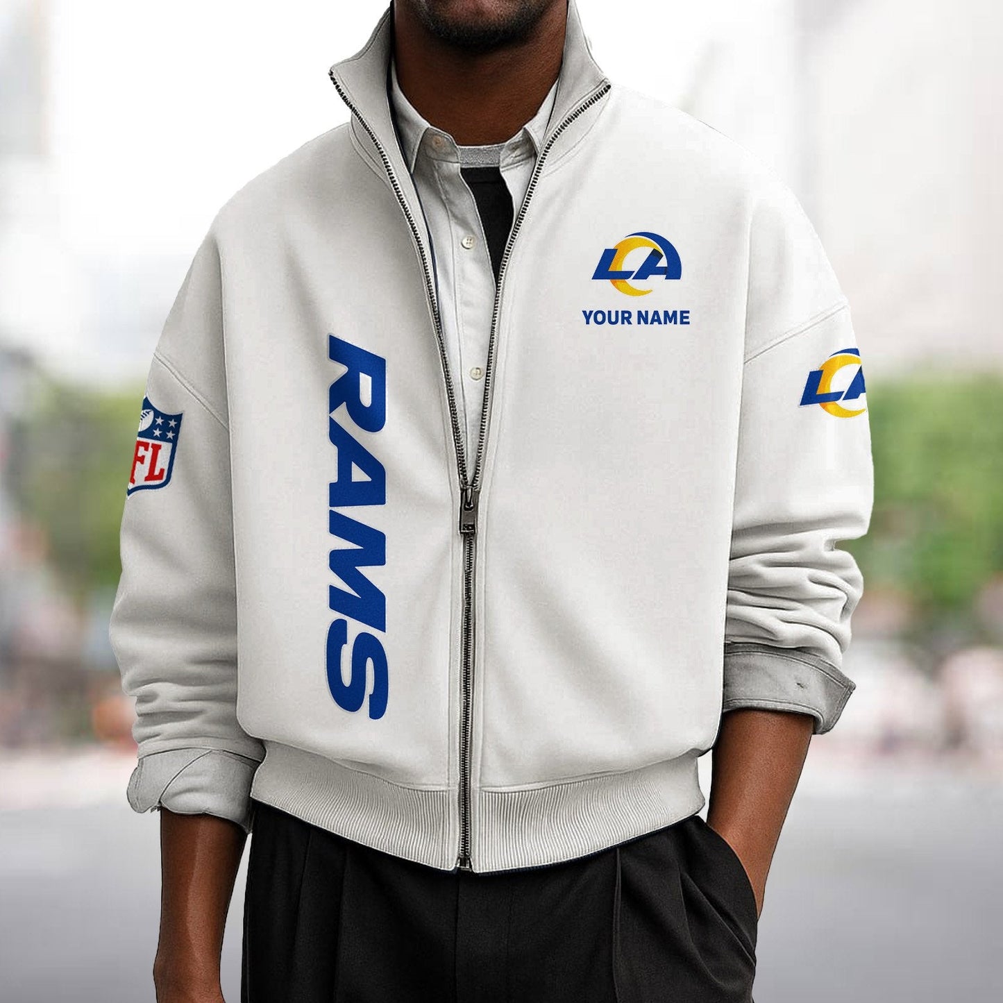 LAR x NFL Sweatshirt Full Zip DATND TANTD