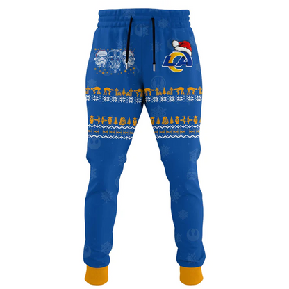 LAR x NFL Unisex Merry Christmas The Force Edition Hoodie DATND TANTD