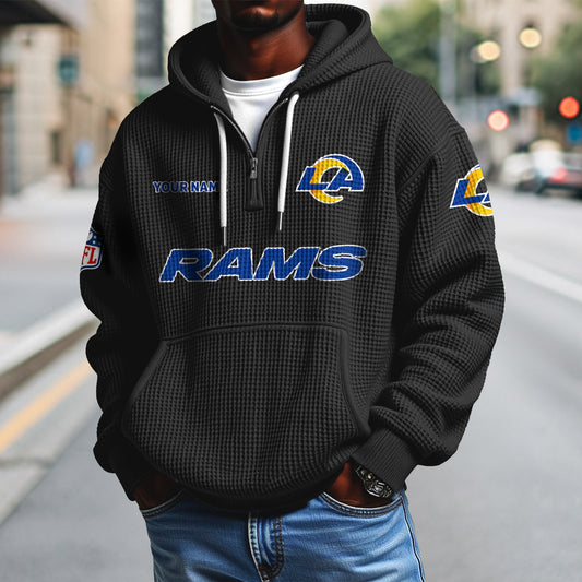 LAR x NFL Waffle Hoodie DatND DVT