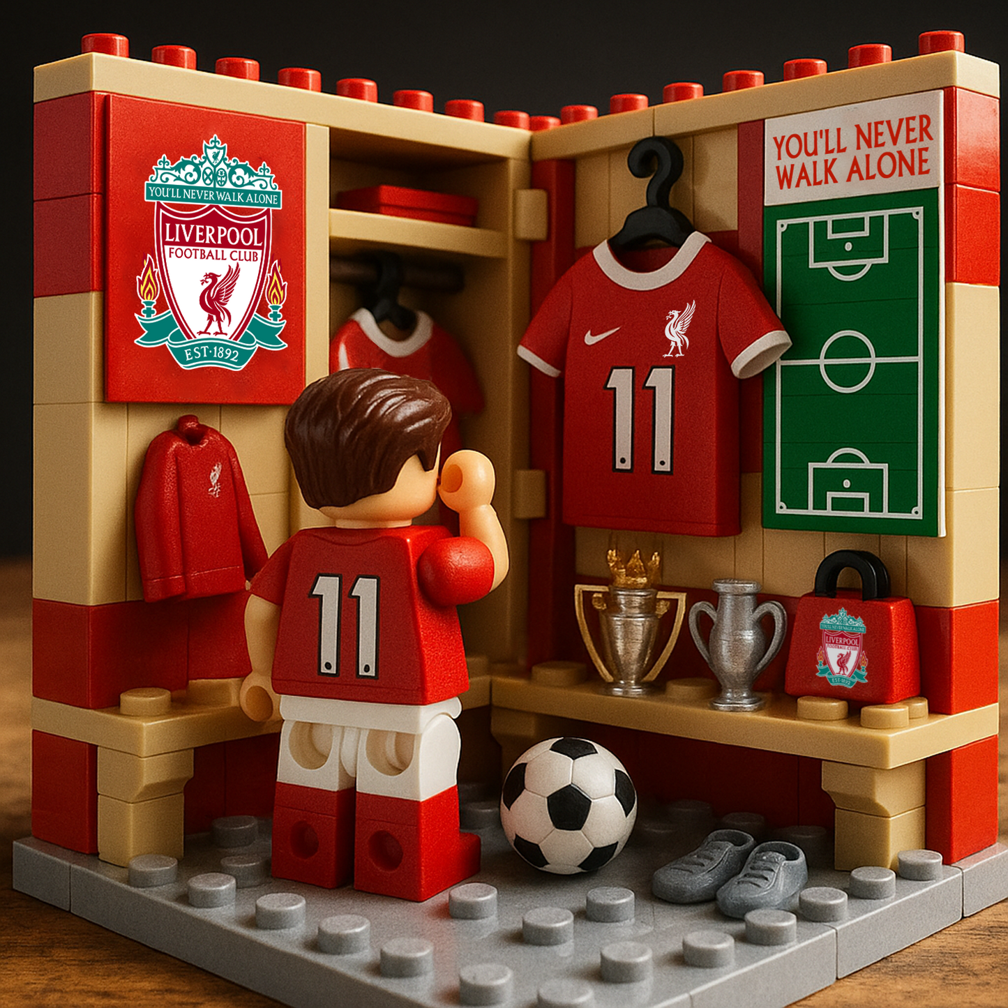 LIV x EPL Football Sports Room Block Set DatND DVT
