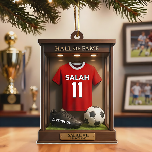 LIV x EPL Soccer Player Hall Of Fame Ornament DATND TANTD 081125