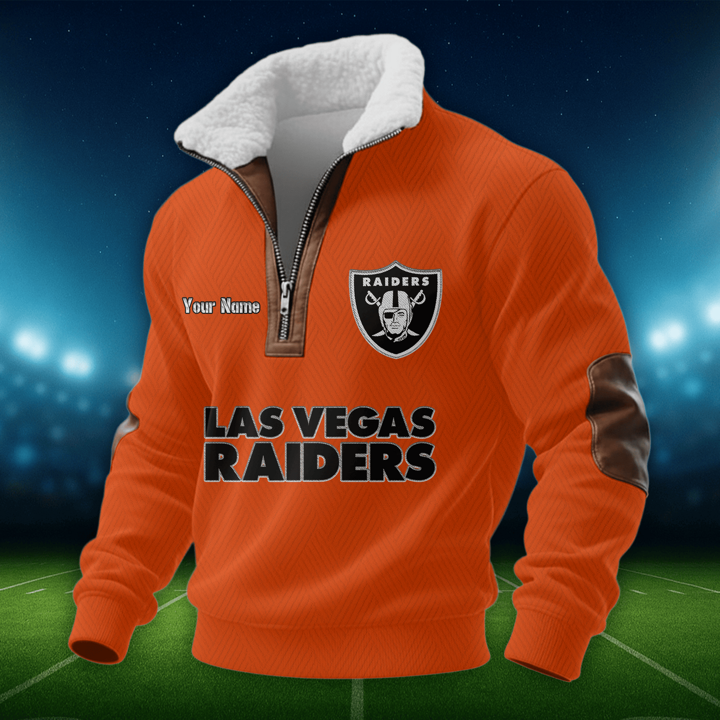 LVR NFL Men Fur Collar Sweatshirt DDT CTND