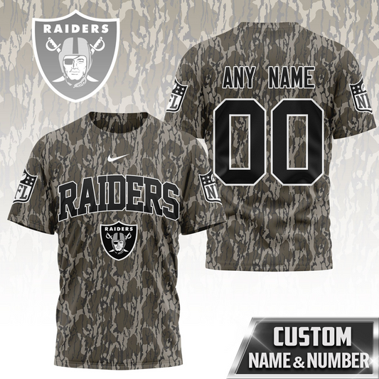 LVR Premium NFL Camo 3D Shirt DDT CTND