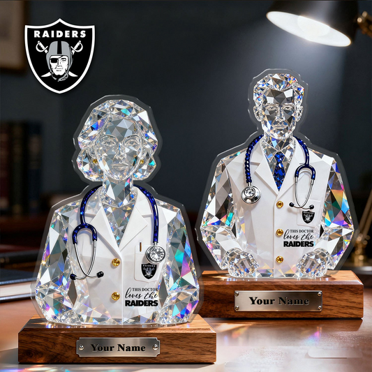 LVR  Premium NFL Doctor Crystal Style Desktop Ornament DDT 101125 HLPHUONG
