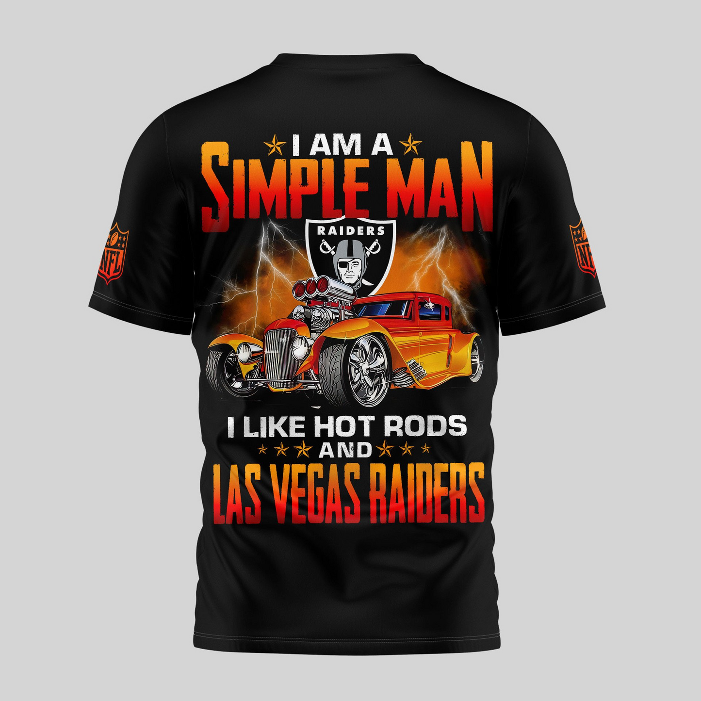 LVR Premium NFL Hot Rods 3D Shirt DDT HLPHUONG