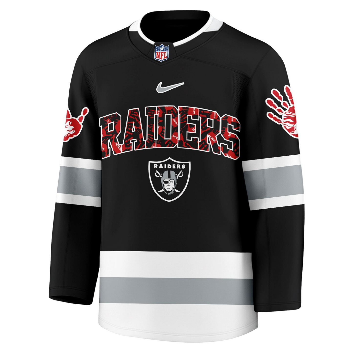 LVR Premium NFL MMIW Awareness Long Jersey DDT 101125 NTL