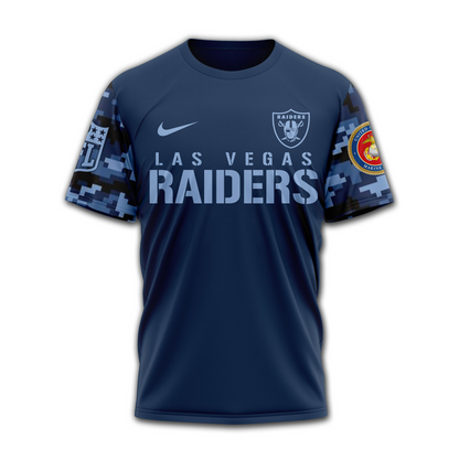 LVR Premium NFL Navy Veteran Popeye 3D Shirt DDT CTND