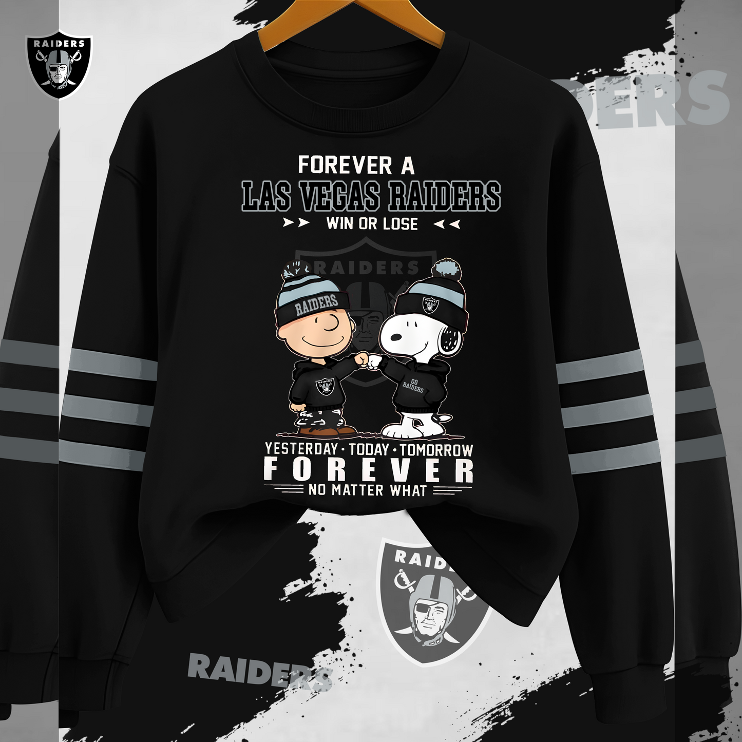 LVR x NFL Fan Win Or Lose Yesterday Today Tomorrow Forever No Matter Sweatshirt DDT HLPHUONG