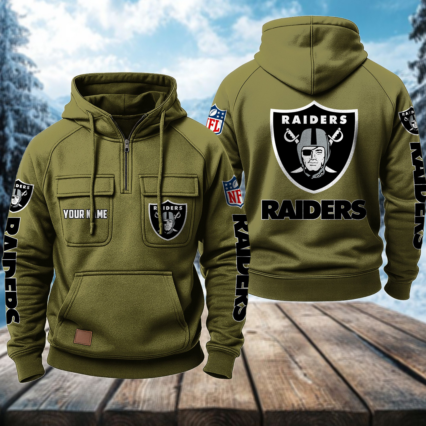 LVR x NFL Premium Hoodie DATND TANTD