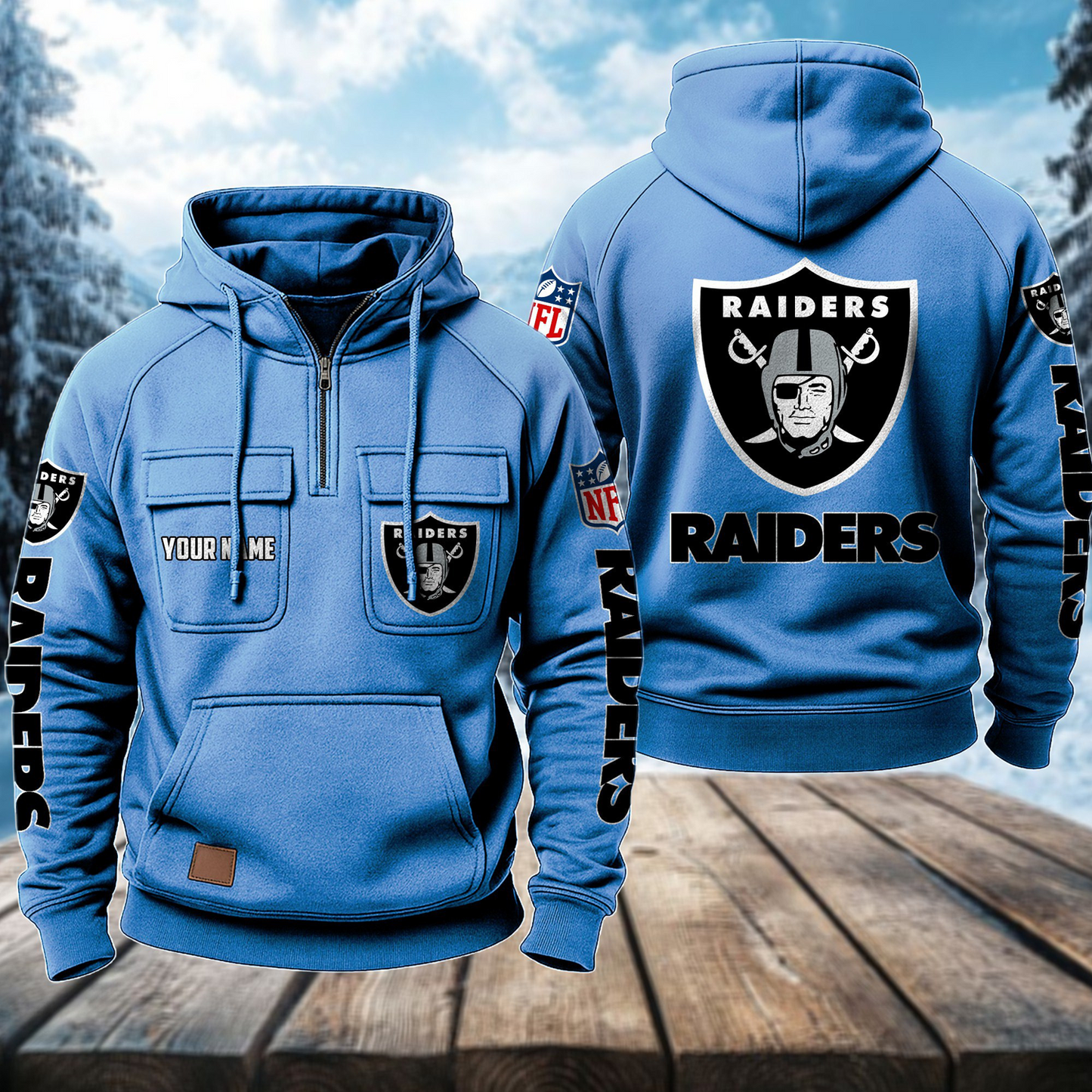 LVR x NFL Premium Hoodie DATND TANTD