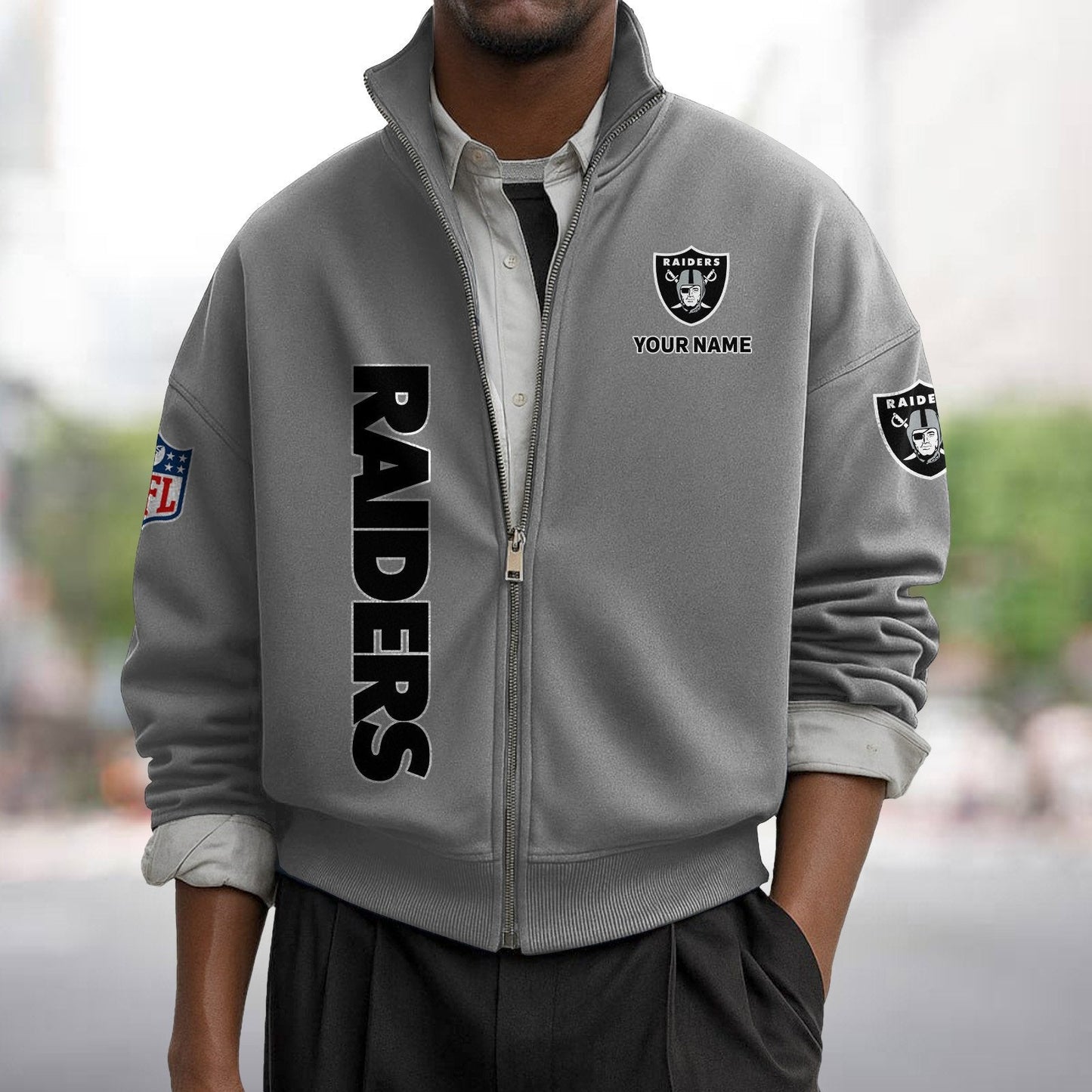 LVR x NFL Sweatshirt Full Zip DATND TANTD