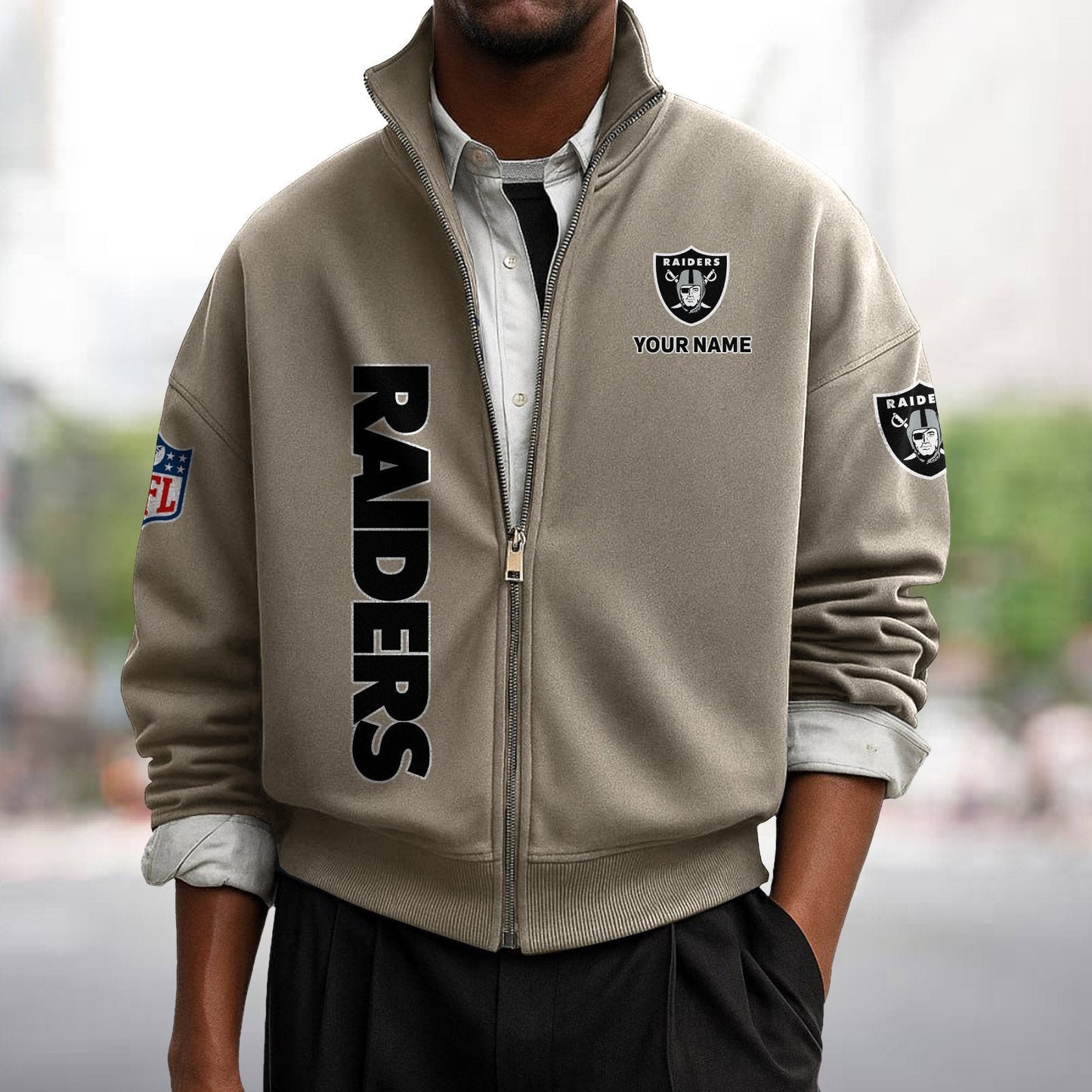 LVR x NFL Sweatshirt Full Zip DATND TANTD