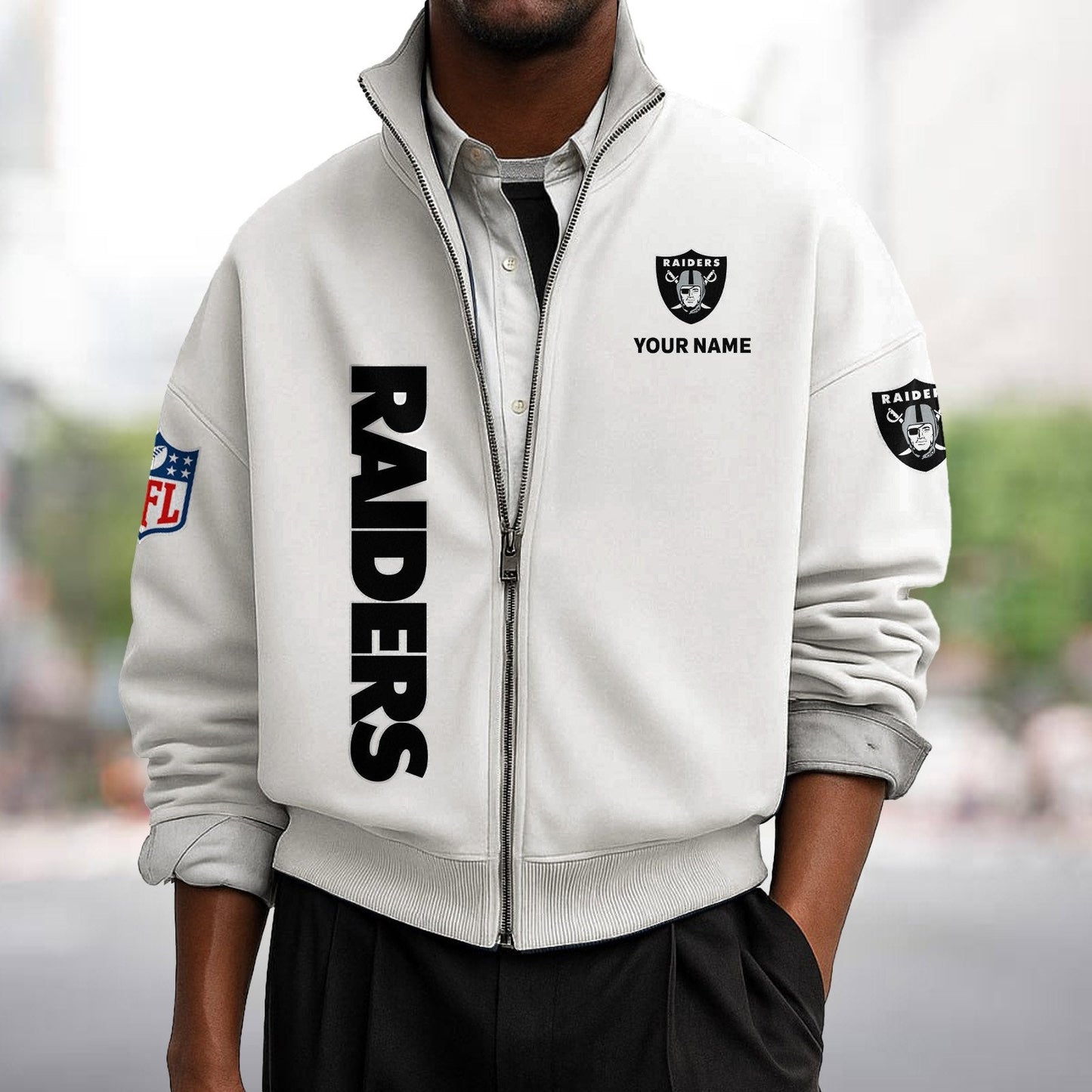 LVR x NFL Sweatshirt Full Zip DATND TANTD