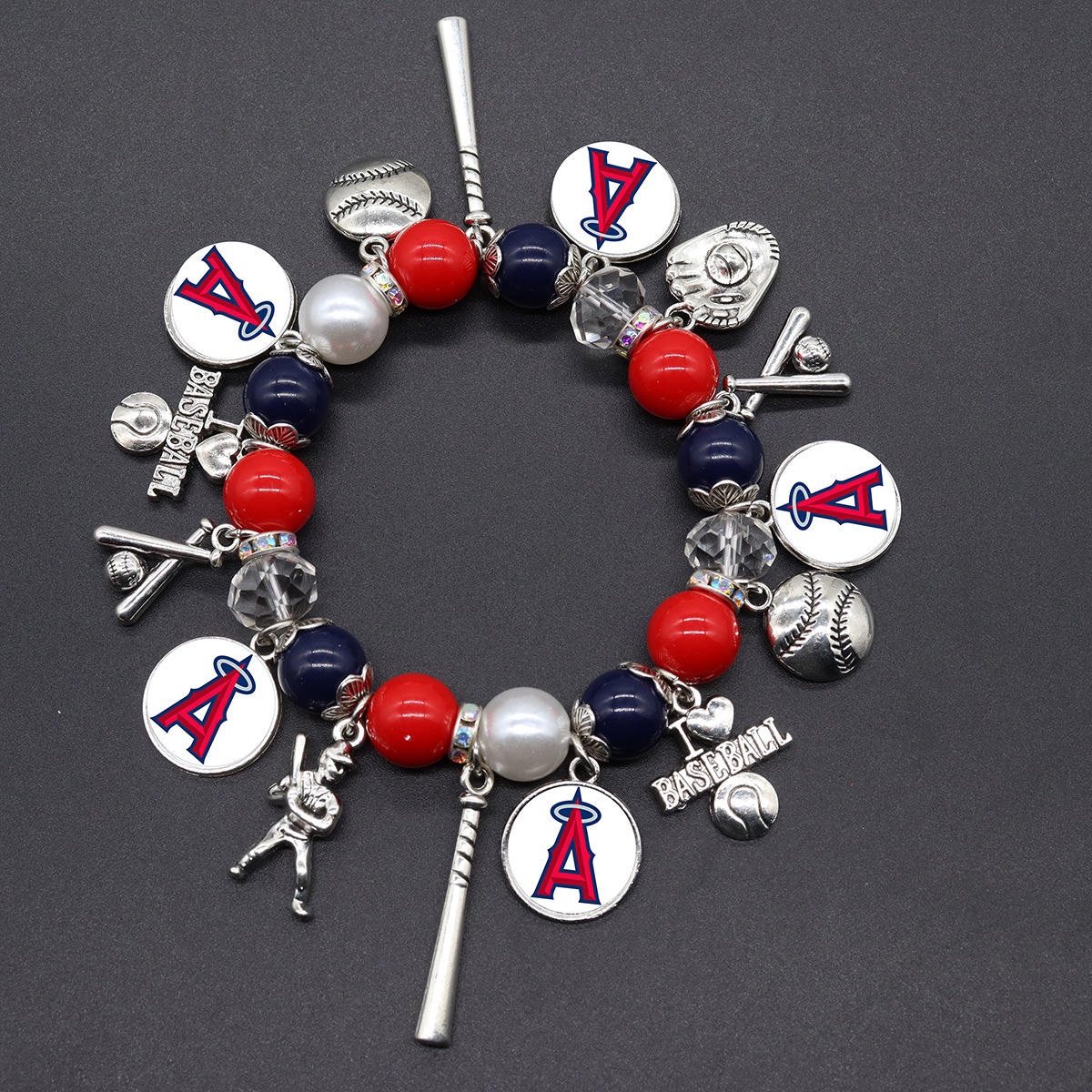 MLB Teams Charm Bracelet DDT NTL