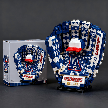 MLB Teams Baseball Glove Building Block Set DDT NTL