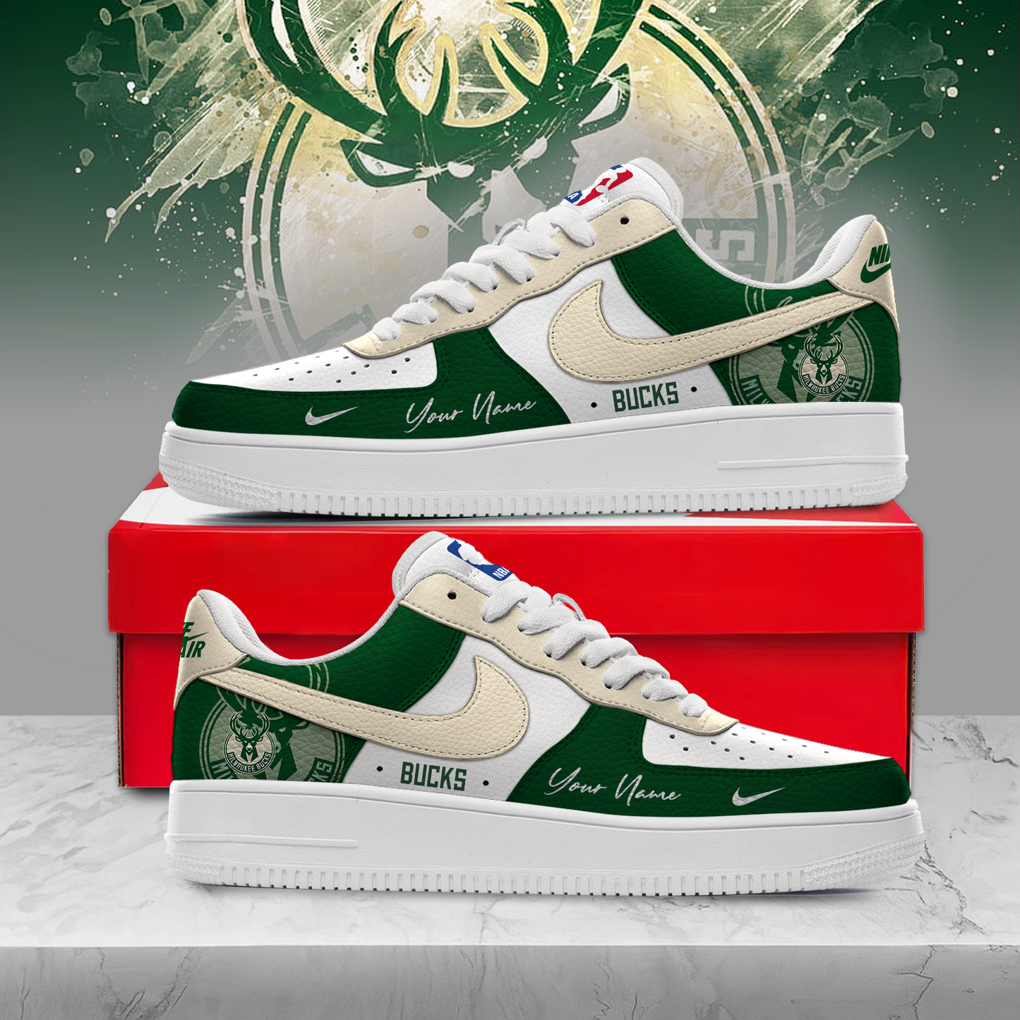 MB Premium NBA AF1 Sneakers Victory Pride DDT NTL