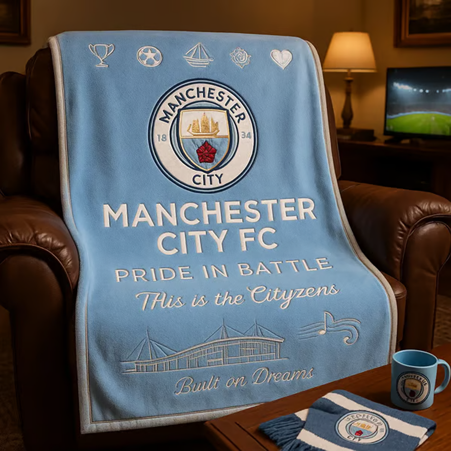 MC x EPL Football Glory Match Day Blanket DATND TANTD 081125