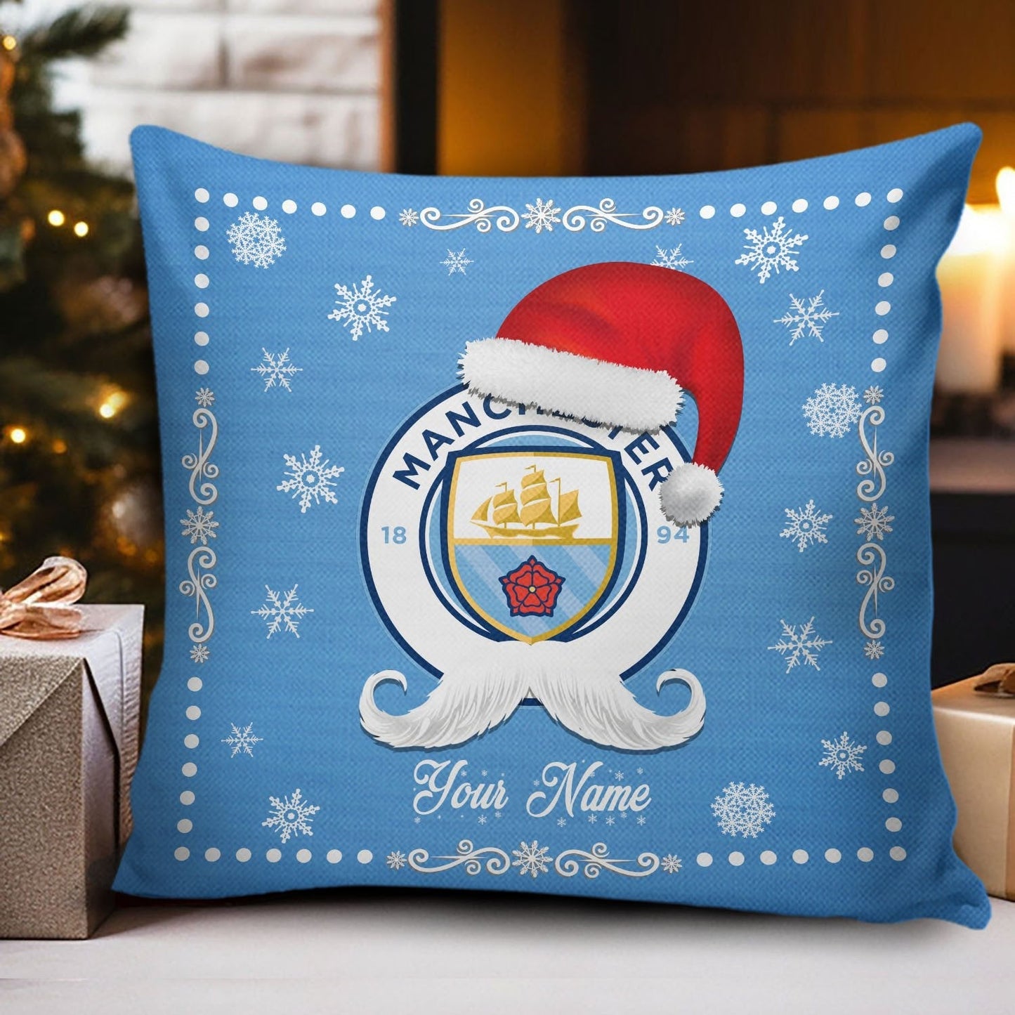 MCI x EPL Christmas Pillow DatND DVT