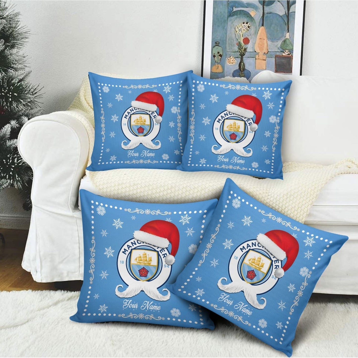 MCI x EPL Christmas Pillow DatND DVT