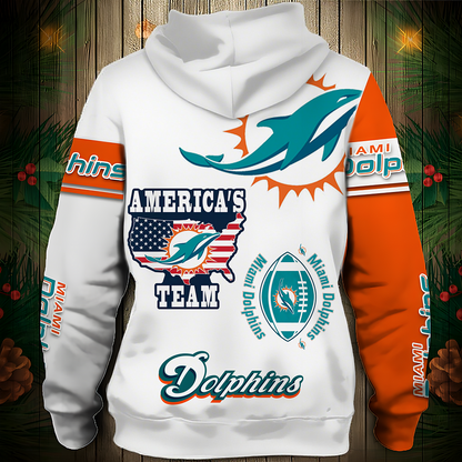 MD Premium NFL 3D Graphic Hoodie DDT NTL