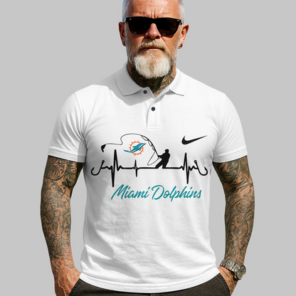 MD Premium NFL Fishing In My DNA Polo Shirt DDT CTND